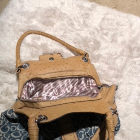 GUESS Los Angeles Signature Denim Hobo - Picture 4 of 6